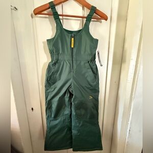 L.L. Bean Kids Forest Green Overalls